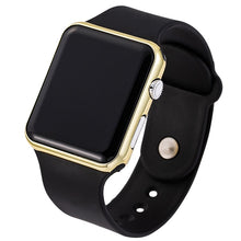 Load image into Gallery viewer, 2020 nova rosa casual relógios de pulso feminino relógio led digital esporte masculino relógio de pulso silicone feminino reloj mujer erkek kol saati
