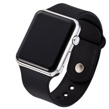 Load image into Gallery viewer, 2020 nova rosa casual relógios de pulso feminino relógio led digital esporte masculino relógio de pulso silicone feminino reloj mujer erkek kol saati
