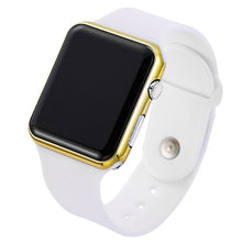 Load image into Gallery viewer, 2020 nova rosa casual relógios de pulso feminino relógio led digital esporte masculino relógio de pulso silicone feminino reloj mujer erkek kol saati
