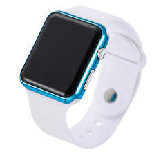 Load image into Gallery viewer, 2020 nova rosa casual relógios de pulso feminino relógio led digital esporte masculino relógio de pulso silicone feminino reloj mujer erkek kol saati
